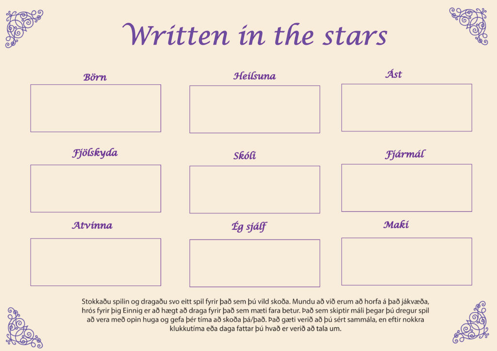 written in the stars lögn. Alheimsorka